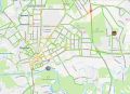Утро понедельника на дорогах Оренбурга