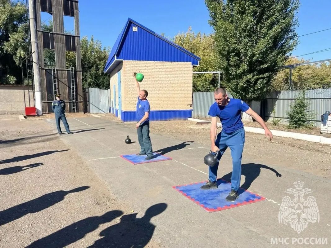 В 9 и 10 пожарно-спасательных отрядах прошли соревнования по гиревому спорту В 9 и 10 пожарно-спасательных отрядах прошли соревнования по гиревому спорту