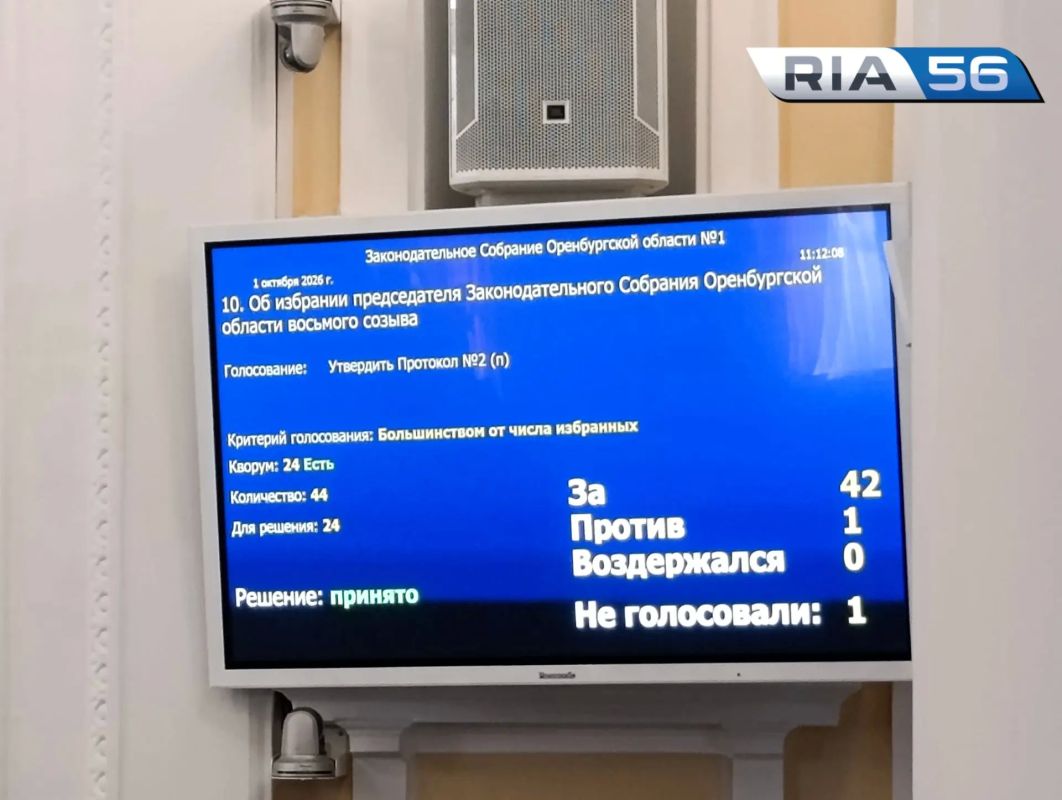 Сергей Грачёв в четвертый раз возглавил Заксобрание Оренбуржья Сергей Грачёв в четвертый раз возглавил Заксобрание Оренбуржья