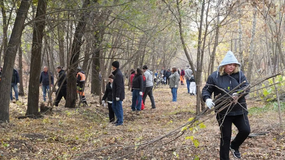В Оренбурге проходят окружные субботники В Оренбурге проходят окружные субботники