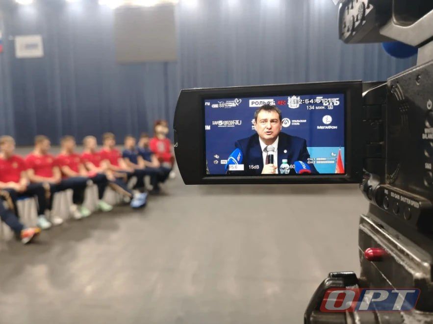 В СК «Олимпийский» прошла пресс-конференция волейбольного клуба «Оренбуржье»