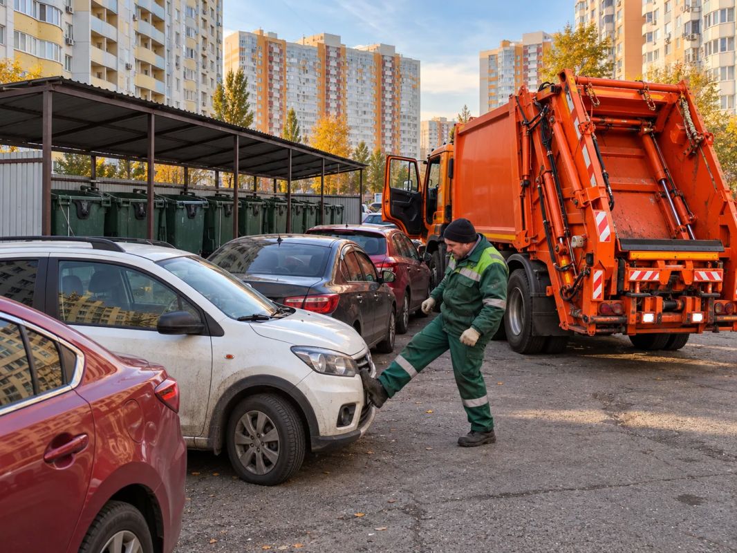 Парковка у мусорных контейнеров: оренбуржцам напомнили о нюансах