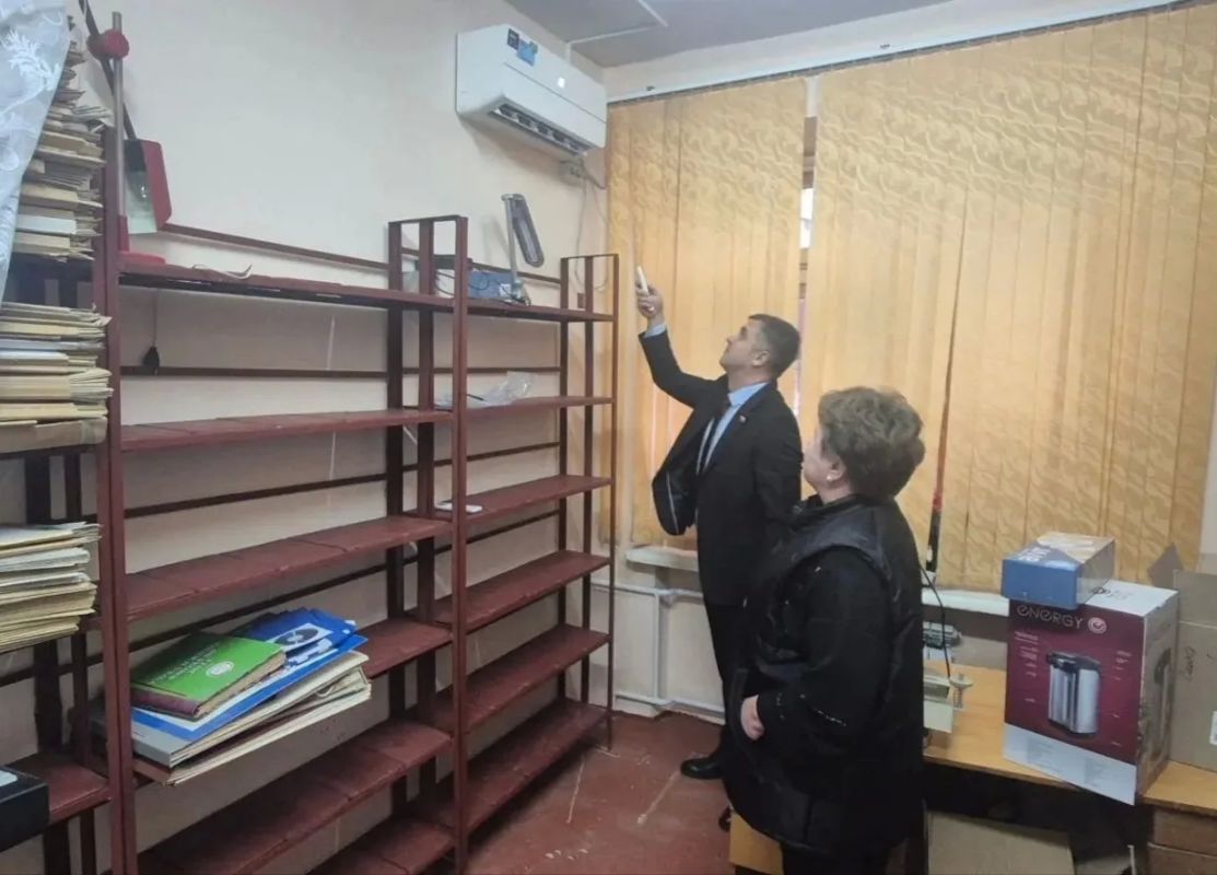 В архиве Медногорска установили кондиционеры
