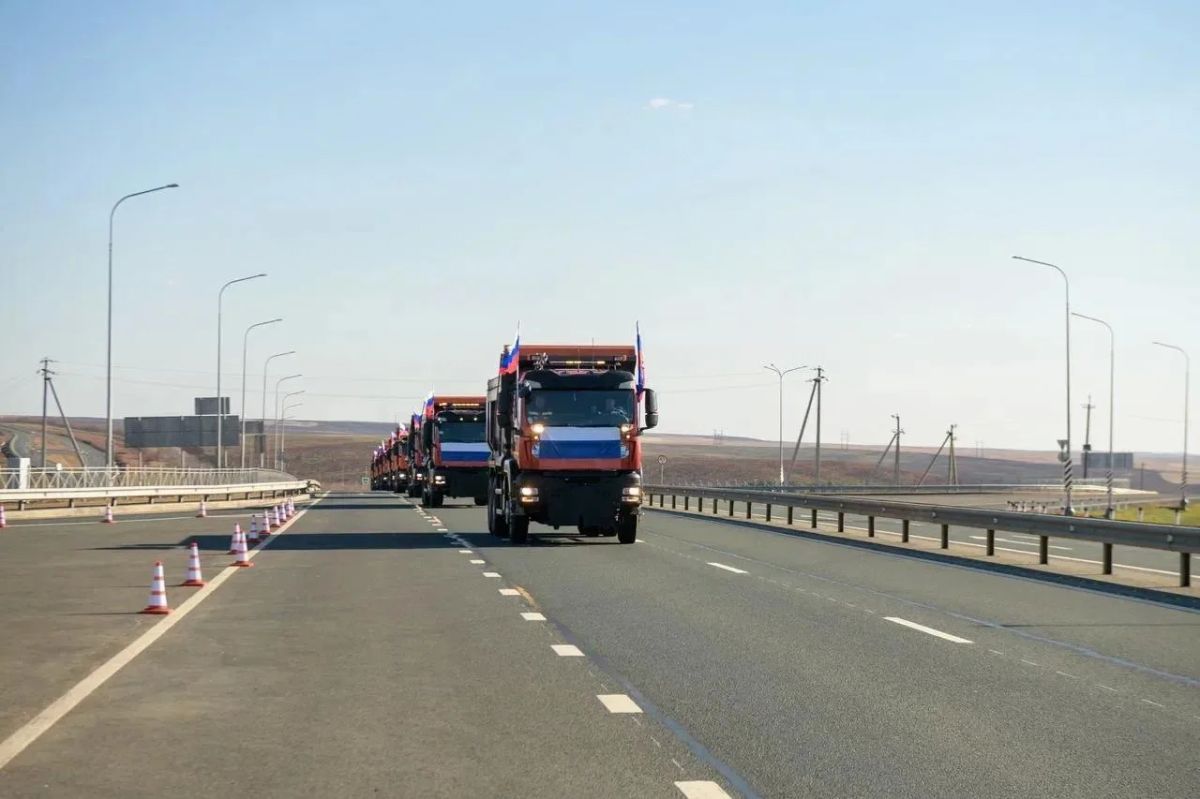 Под Оренбургом открыли обновлённый участок трассы М-5 «Урал»