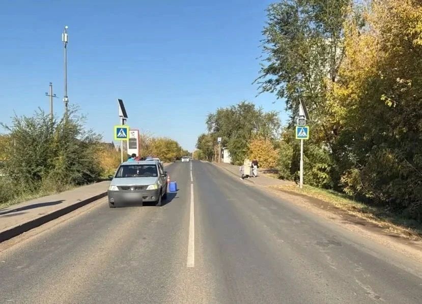 В Оренбурге иномарка сбила 17-летнюю девушку на «зебре»
