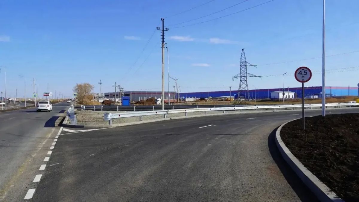 В Оренбурге завершили строительство улицы Тихой В Оренбурге завершили строительство улицы Тихой