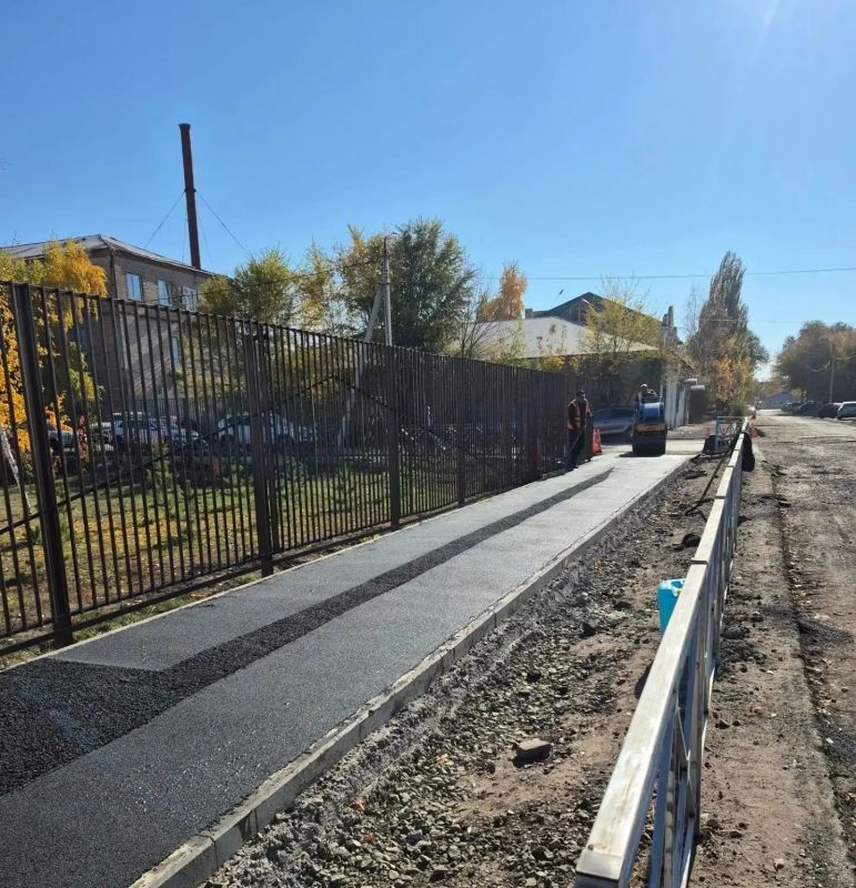 В Оренбурге ремонтируют улицу Курача В Оренбурге ремонтируют улицу Курача