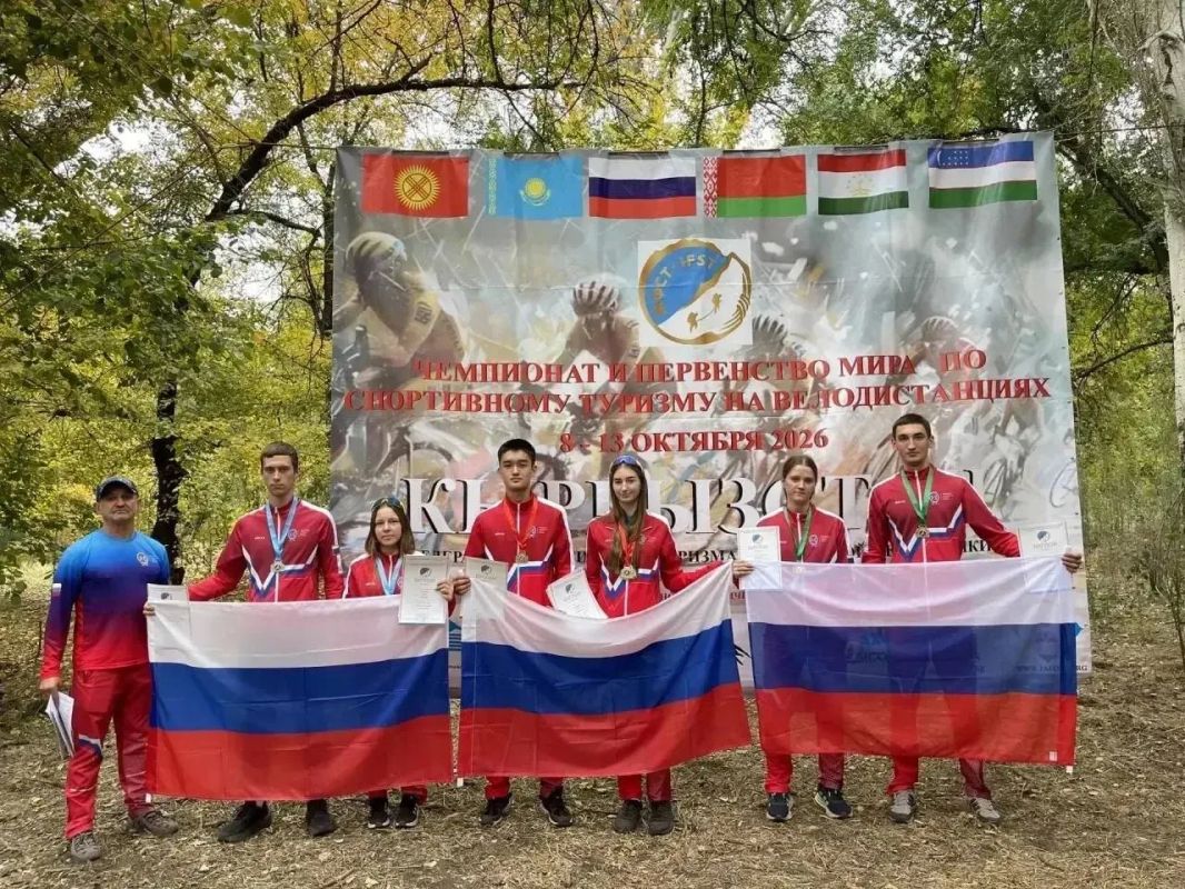 Спортсмены из Оренбурга взяли медали на чемпионате и первенстве мира по спортивному туризму на велосипедных дистанциях