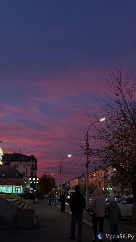 Небо в Орске сейчас Небо в Орске сейчас