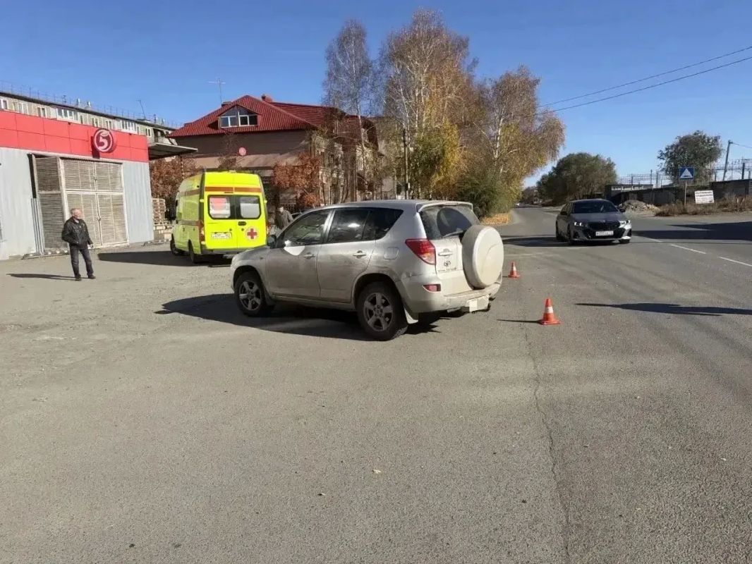 В Орске пенсионерка попала под колеса Тойоты
