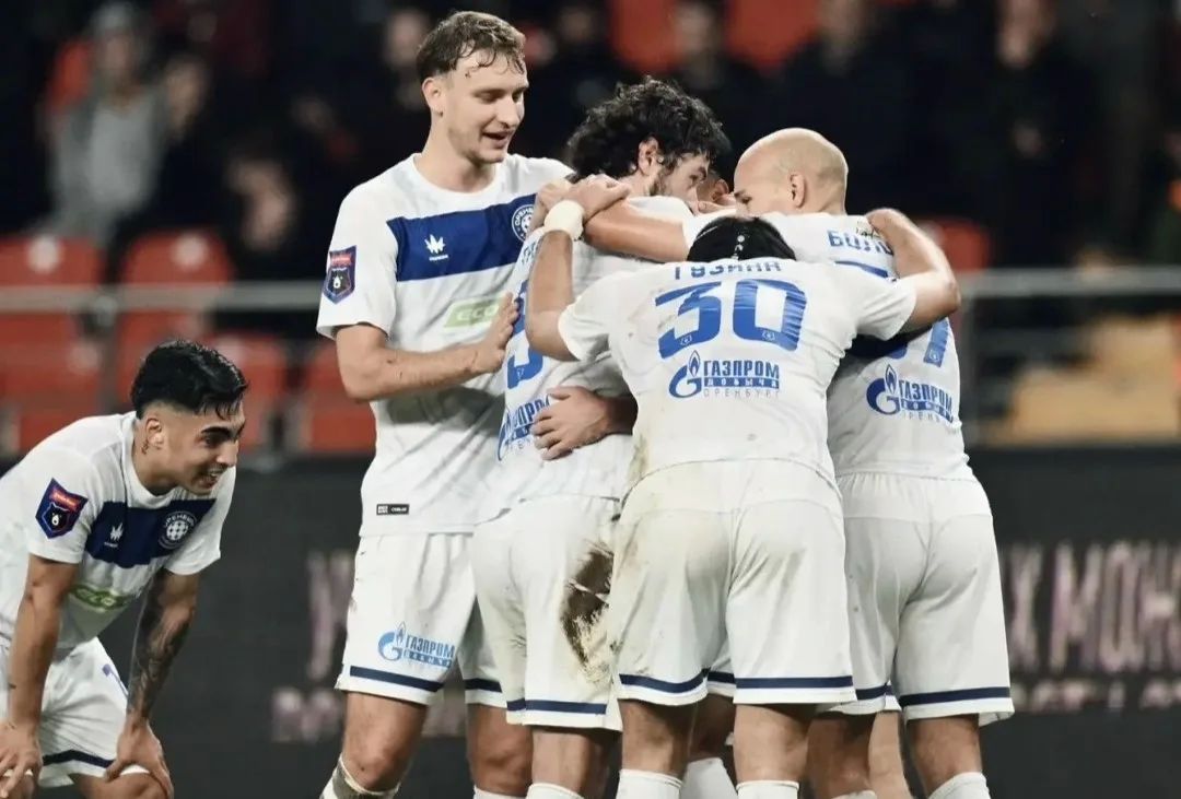 ФК «Оренбург» обыграл «Ахмат» в Грозном со счетом 1:0