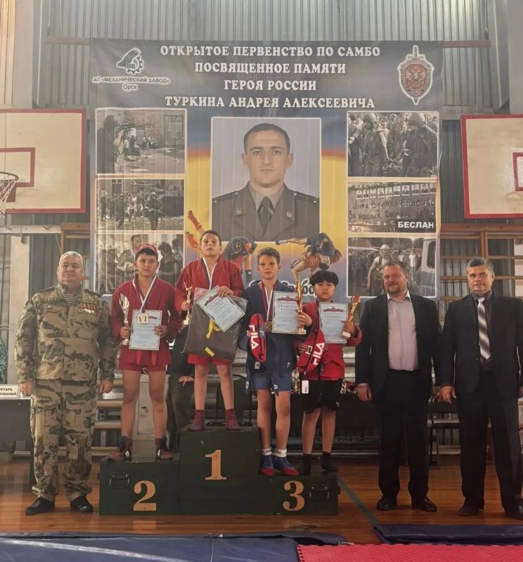 Память Героя России Андрея Туркина почтили турниром по самбо Память Героя России Андрея Туркина почтили турниром по самбо
