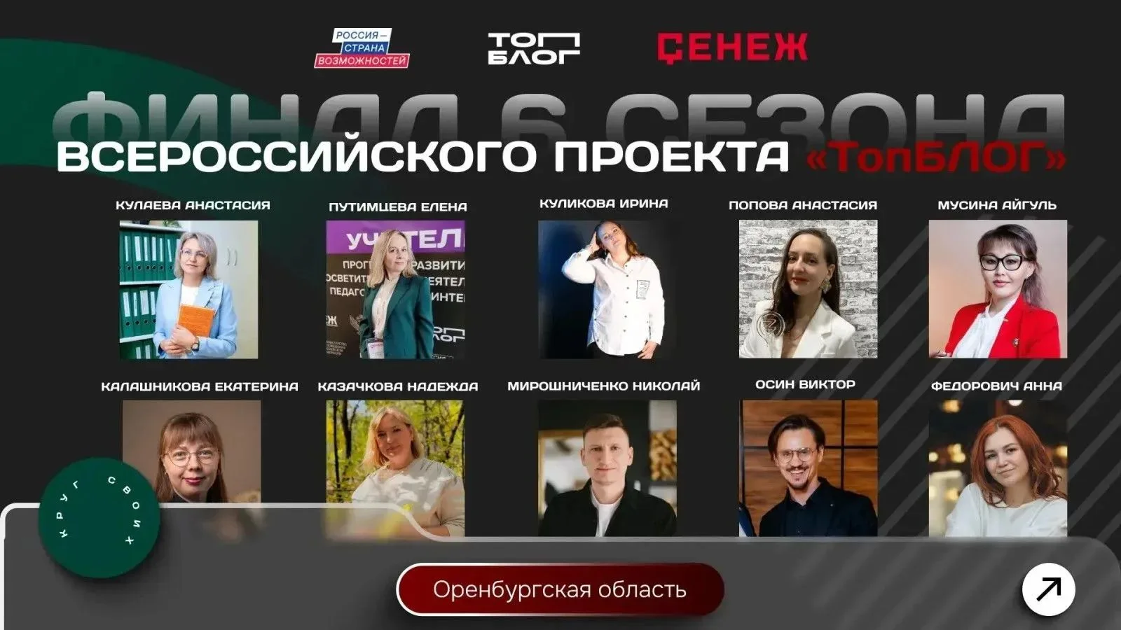 Оренбуржцы в финале Всероссийского проекта «ТопБЛОГ»
