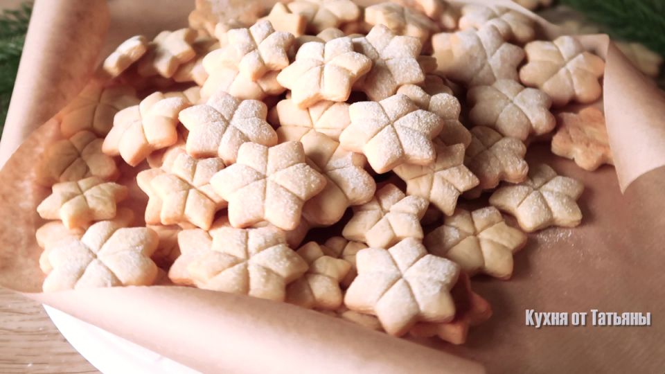 Как приготовить идеальное печенье снежинки за считанные минуты